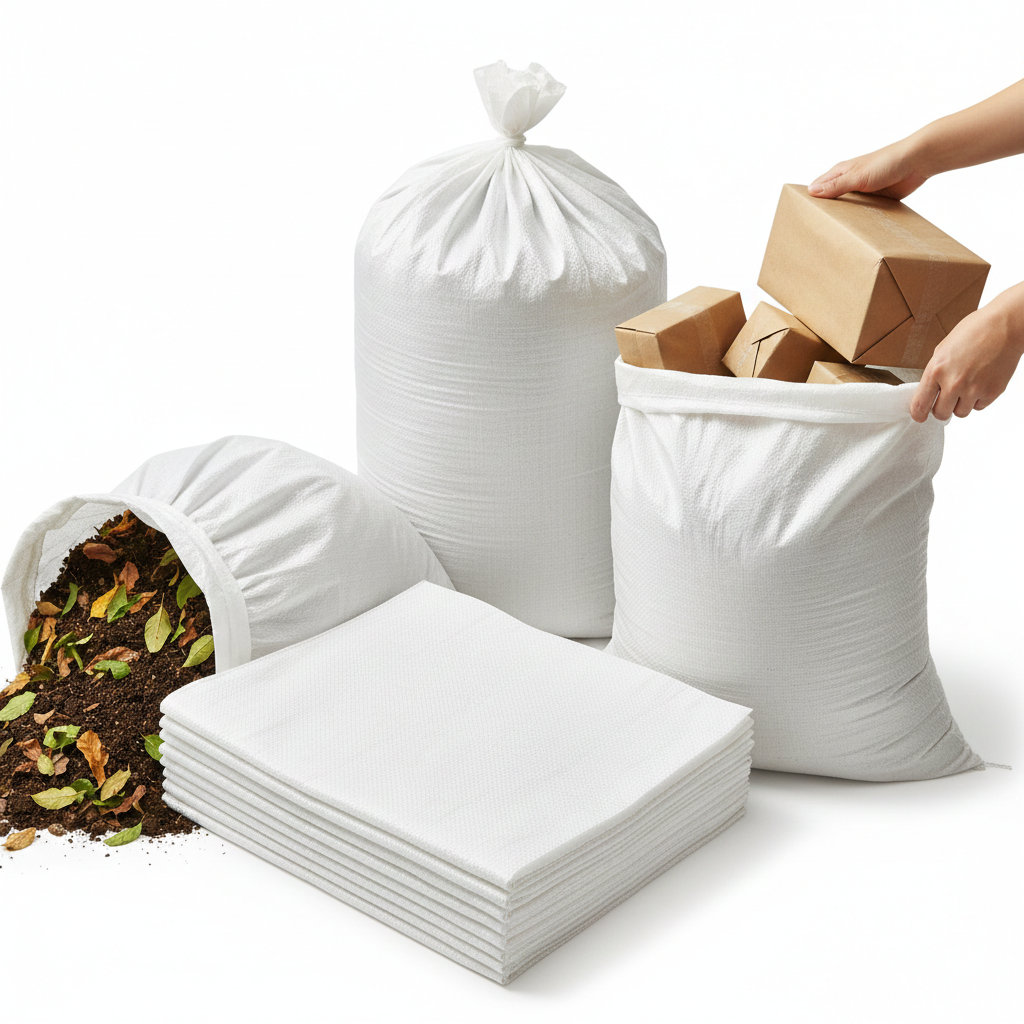 Heavy Duty Woven Sacks x10 pieces