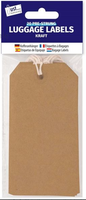 Brown Label Tags x20 pack