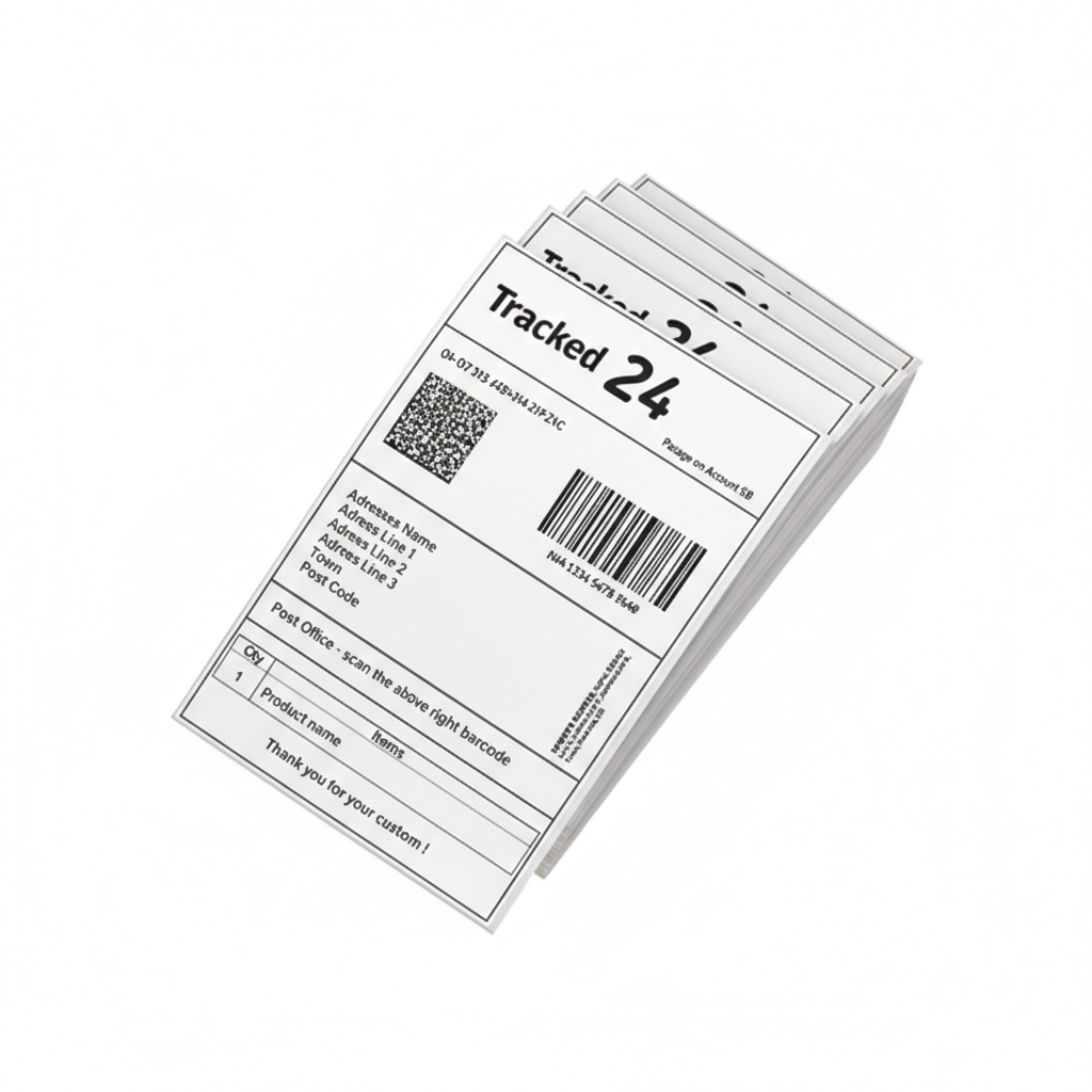 Thermal Labels 4x6" - Fanfold x10,000 sheets