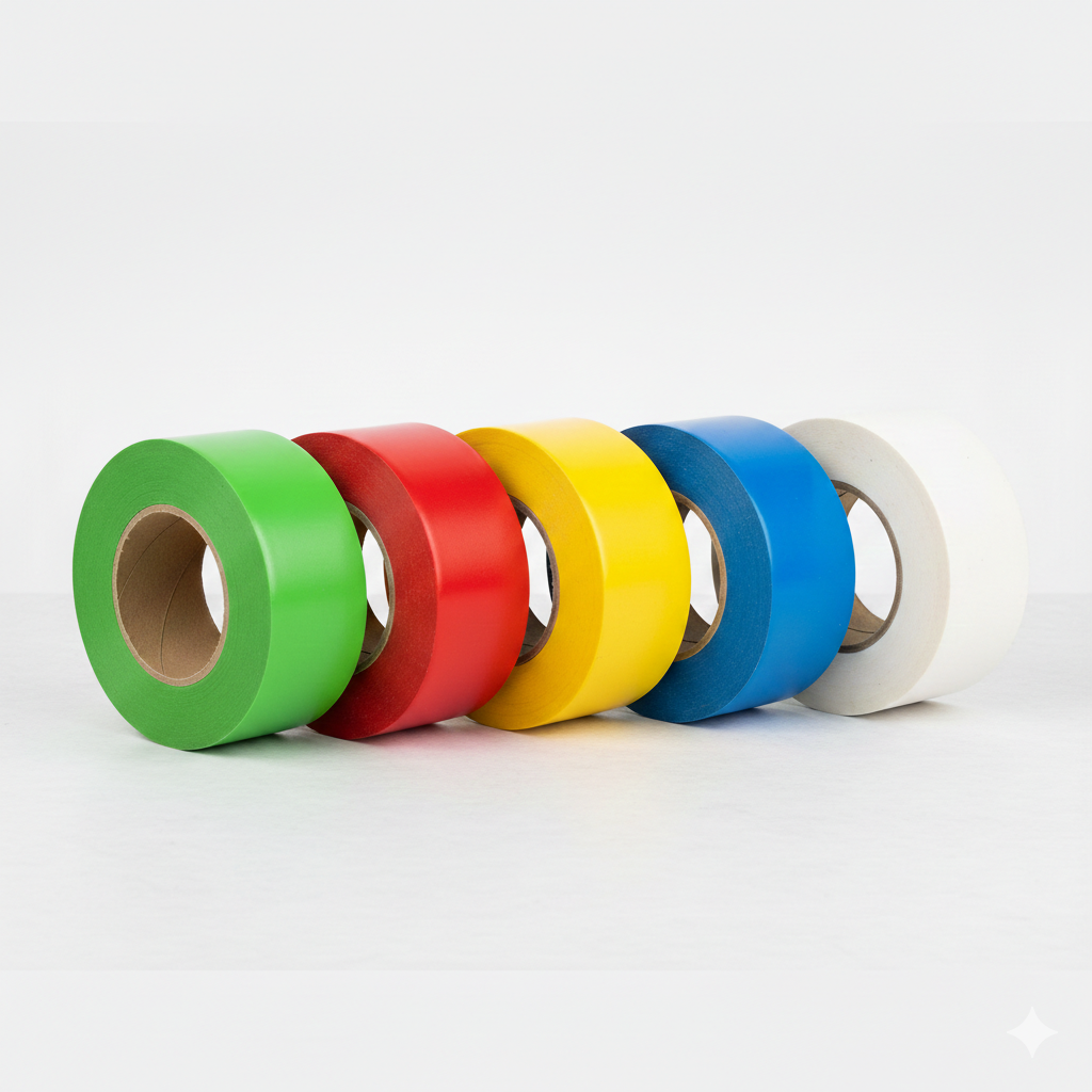 Coloured Tape: 48mm x 66 metres