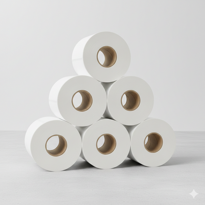 White Thermal Roll - 4x6"