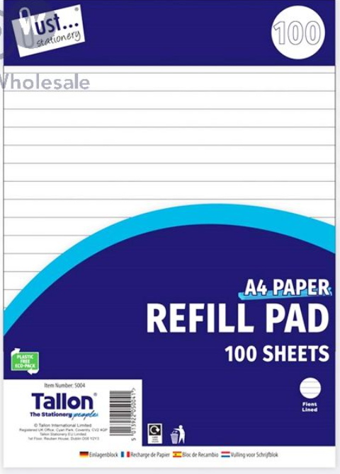 A4 Refill Note Pad