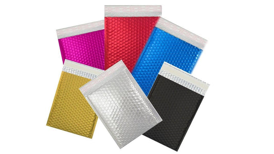 Metallic Padded Envelopes 180x260mm x10 pcs