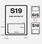 Integrated Labels S19 (160x105mm)